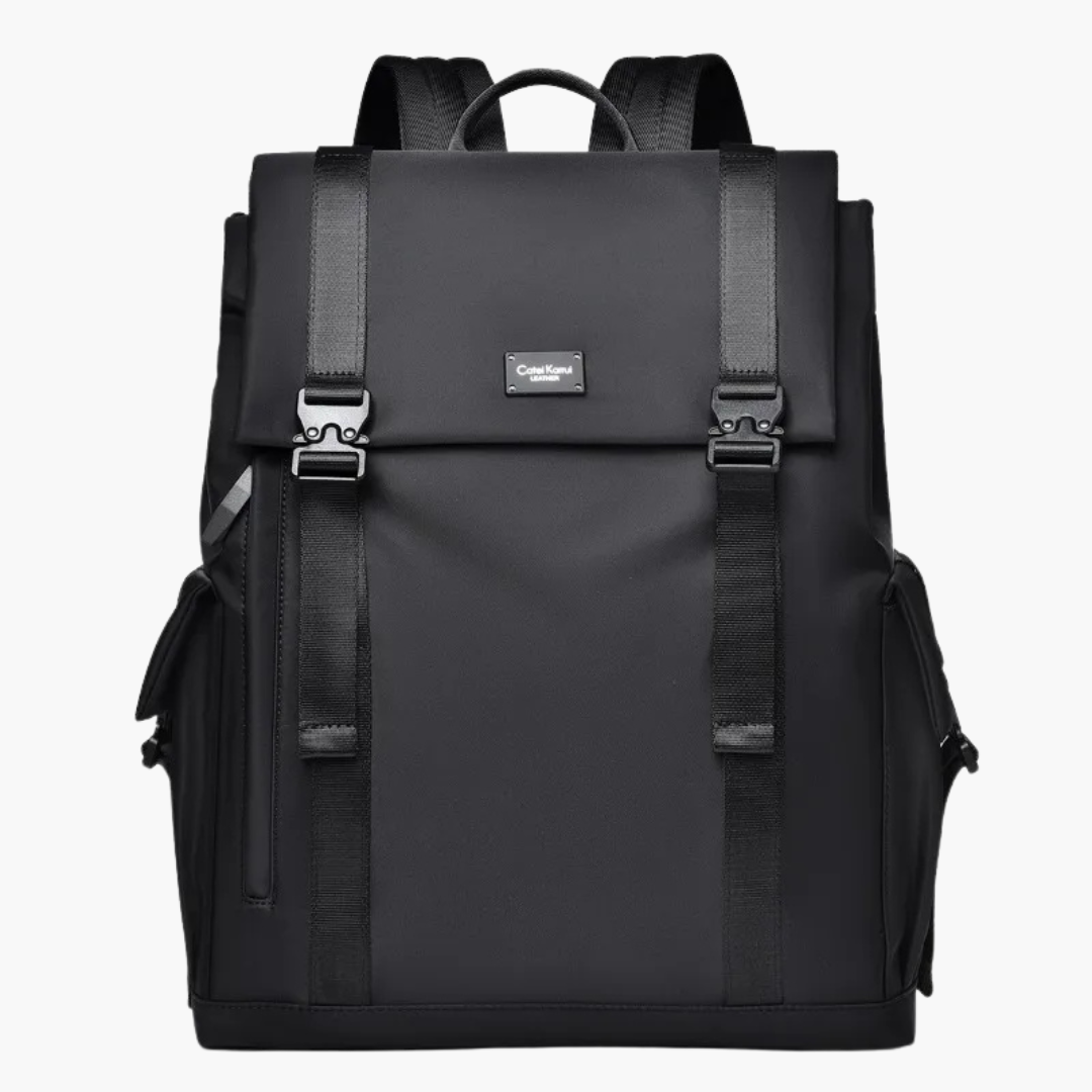 Waterproof Oxford Backpack – Large-Capacity 15.6” Laptop Travel & Multifunction Hasp Bag