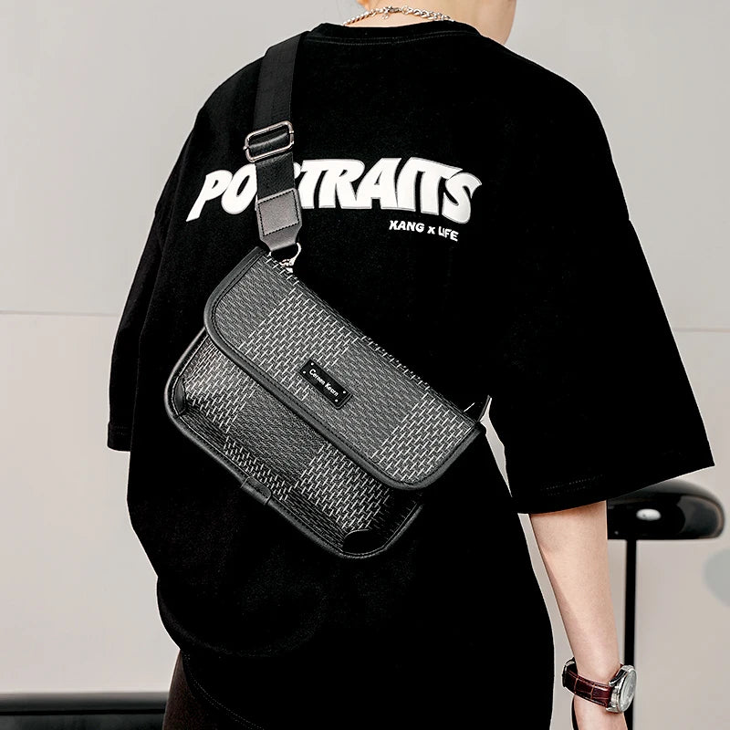 Luxury Envelope Crossbody Bag – High-Quality PU Leather Shoulder Satchel