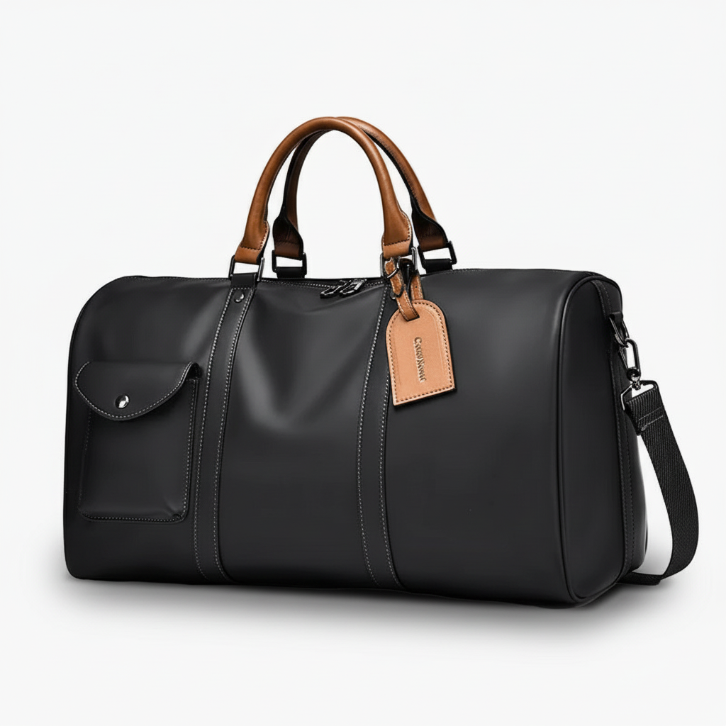 Waterproof Travel Tote with Top Handle – Large-Capacity Durable Fabric Crossbody & Business Carry Bag