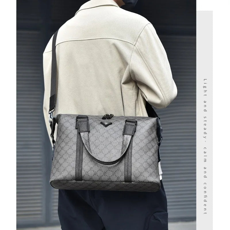 Ledger Crossbody Briefcase — Work Line